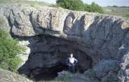 У пещеры Большой Бузлук