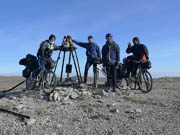 На вершине горы Кемаль-Эгерек